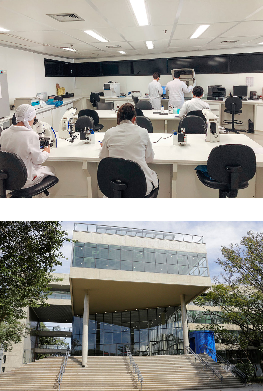 Laboratório Mackenzie e Prédio Inova USP